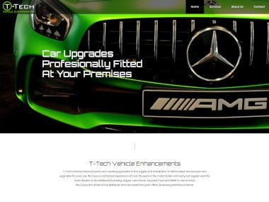 Car Upgrade Web Design
